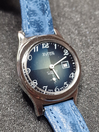 🕰️ Unworn Vintage Ladies' Watch "AVION" – 1970s, Swiss Made & Ultra Flat