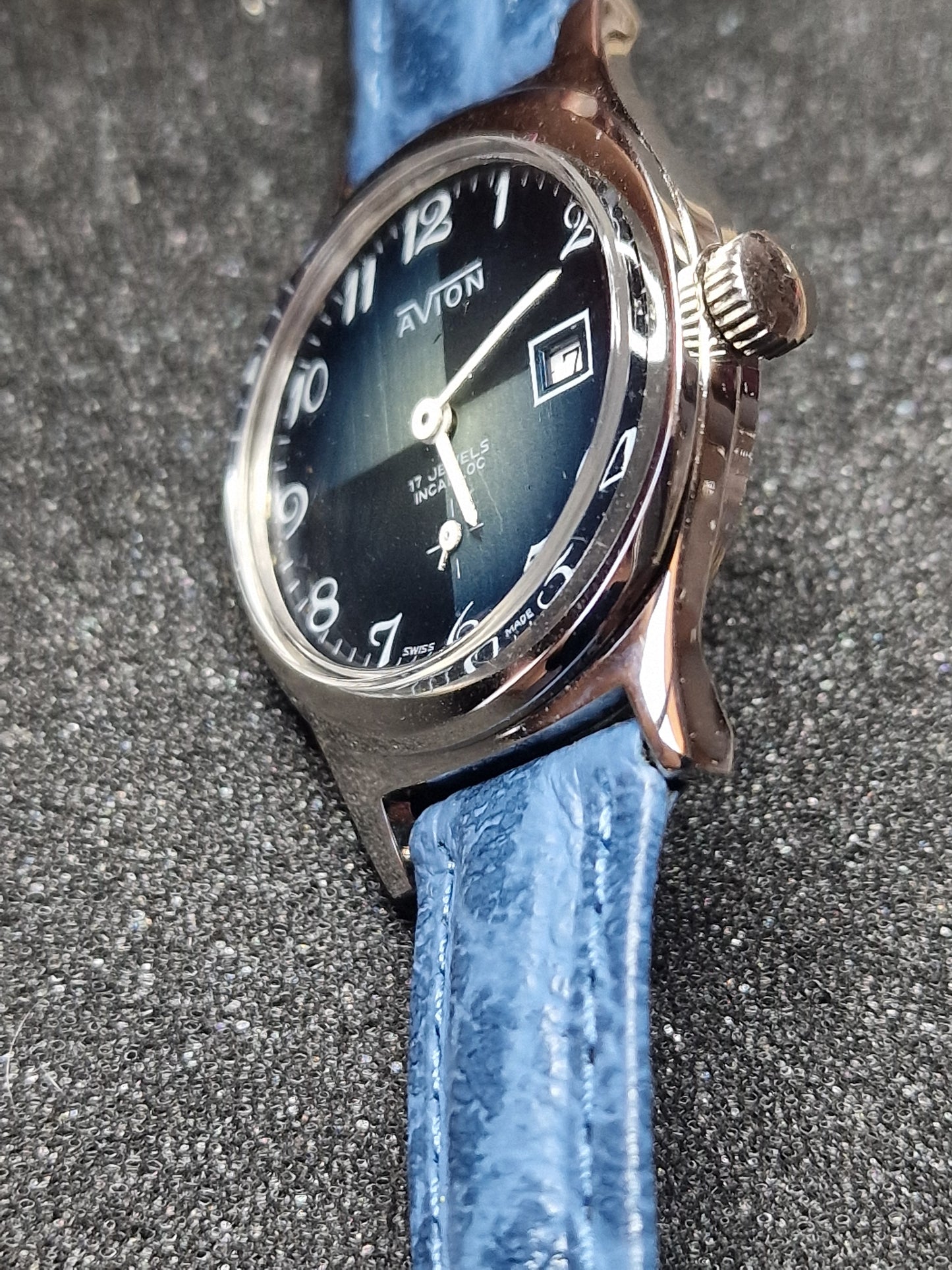 🕰️ Unworn Vintage Ladies' Watch "AVION" – 1970s, Swiss Made & Ultra Flat