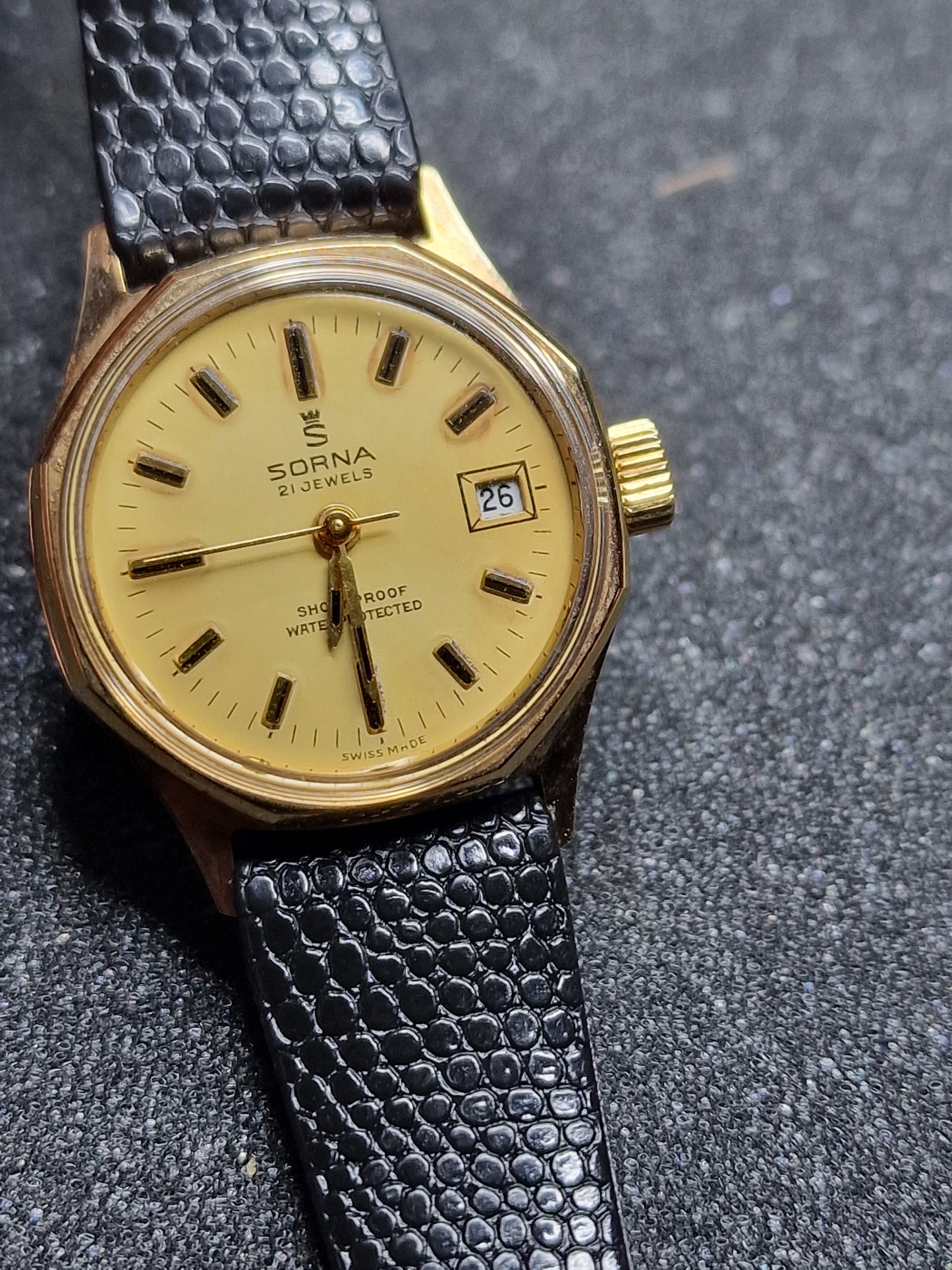 🕰️ Rare Vintage Ladies' Watch "SORNA" – Unworn, Swiss Made, Manual Wind