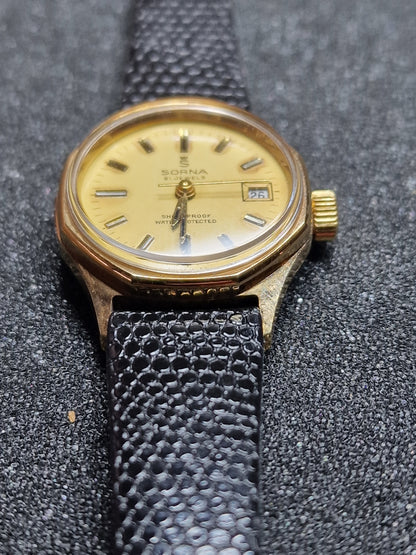 🕰️ Rare Vintage Ladies' Watch "SORNA" – Unworn, Swiss Made, Manual Wind