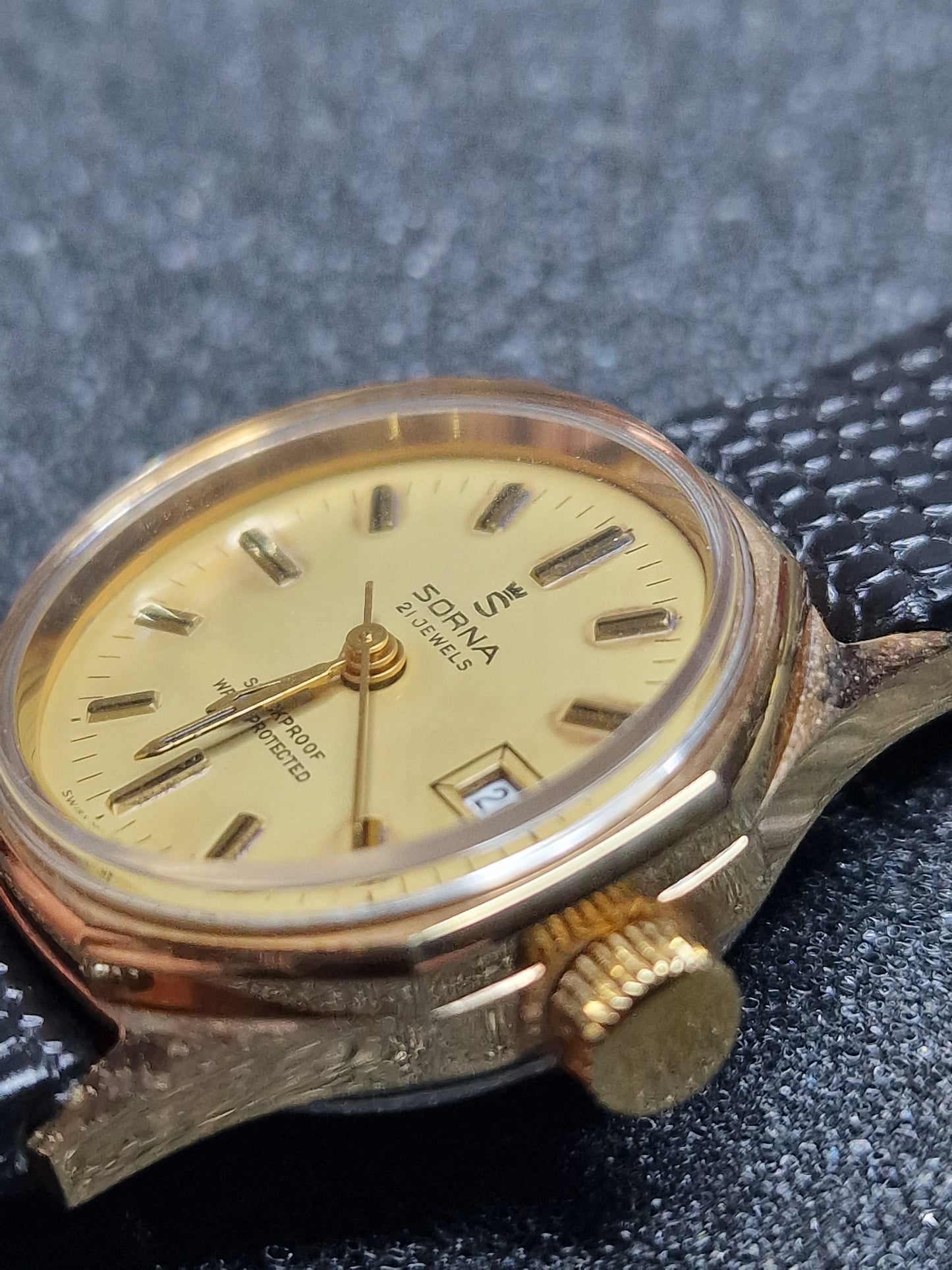 🕰️ Rare Vintage Ladies' Watch "SORNA" – Unworn, Swiss Made, Manual Wind