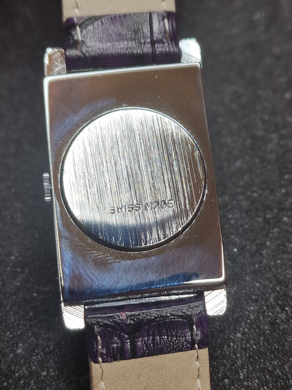 💎 Unworn Vintage Ladies' Watch "ZUREX" – 70s/80s, Swiss Made, Very Flat Design