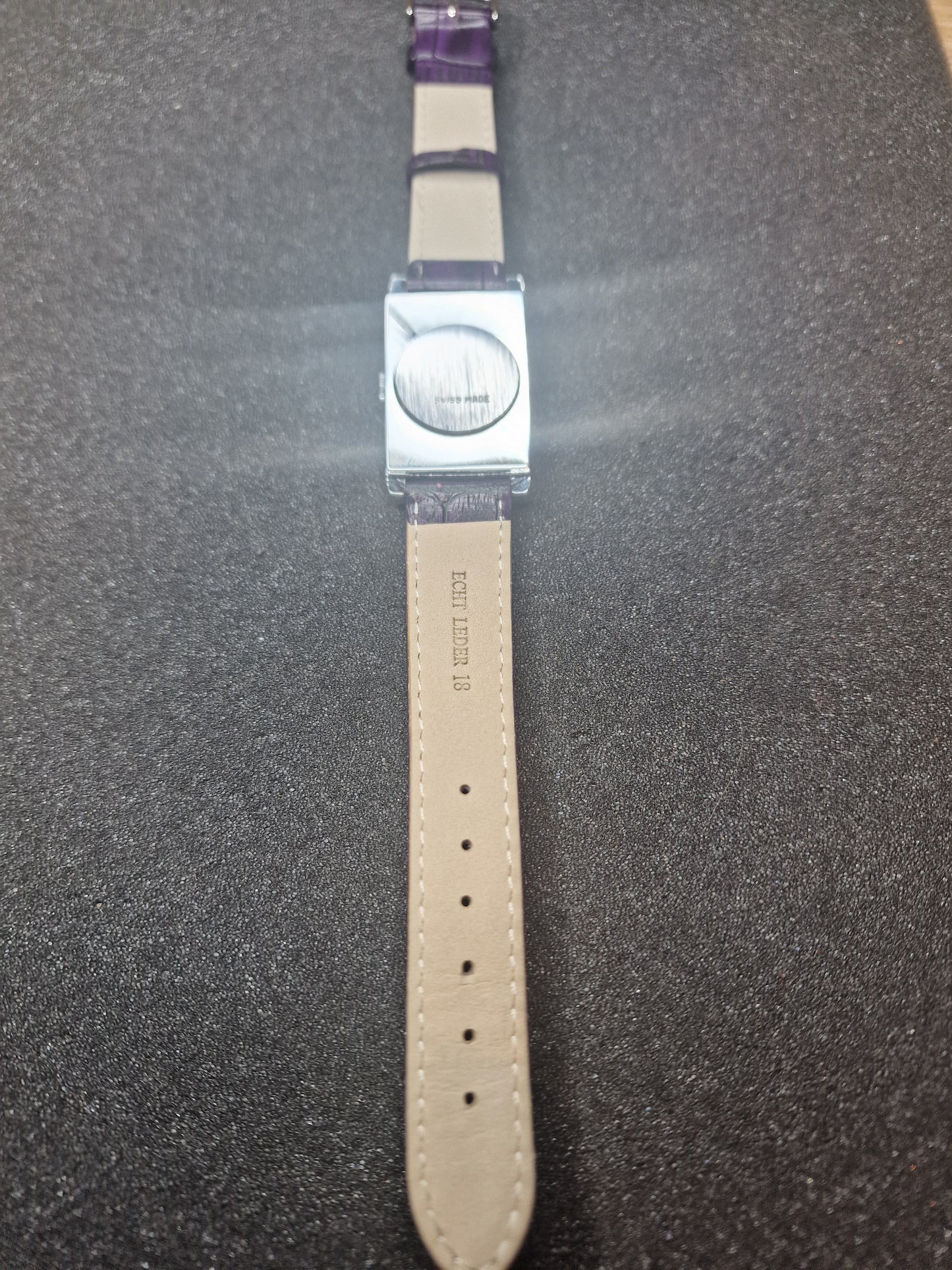 💎 Unworn Vintage Ladies' Watch "ZUREX" – 70s/80s, Swiss Made, Very Flat Design