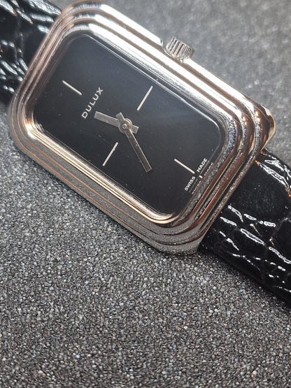 💎 Unworn Vintage Ladies' Watch "DULUX" – 1970s, Swiss Made, Hand-Wound