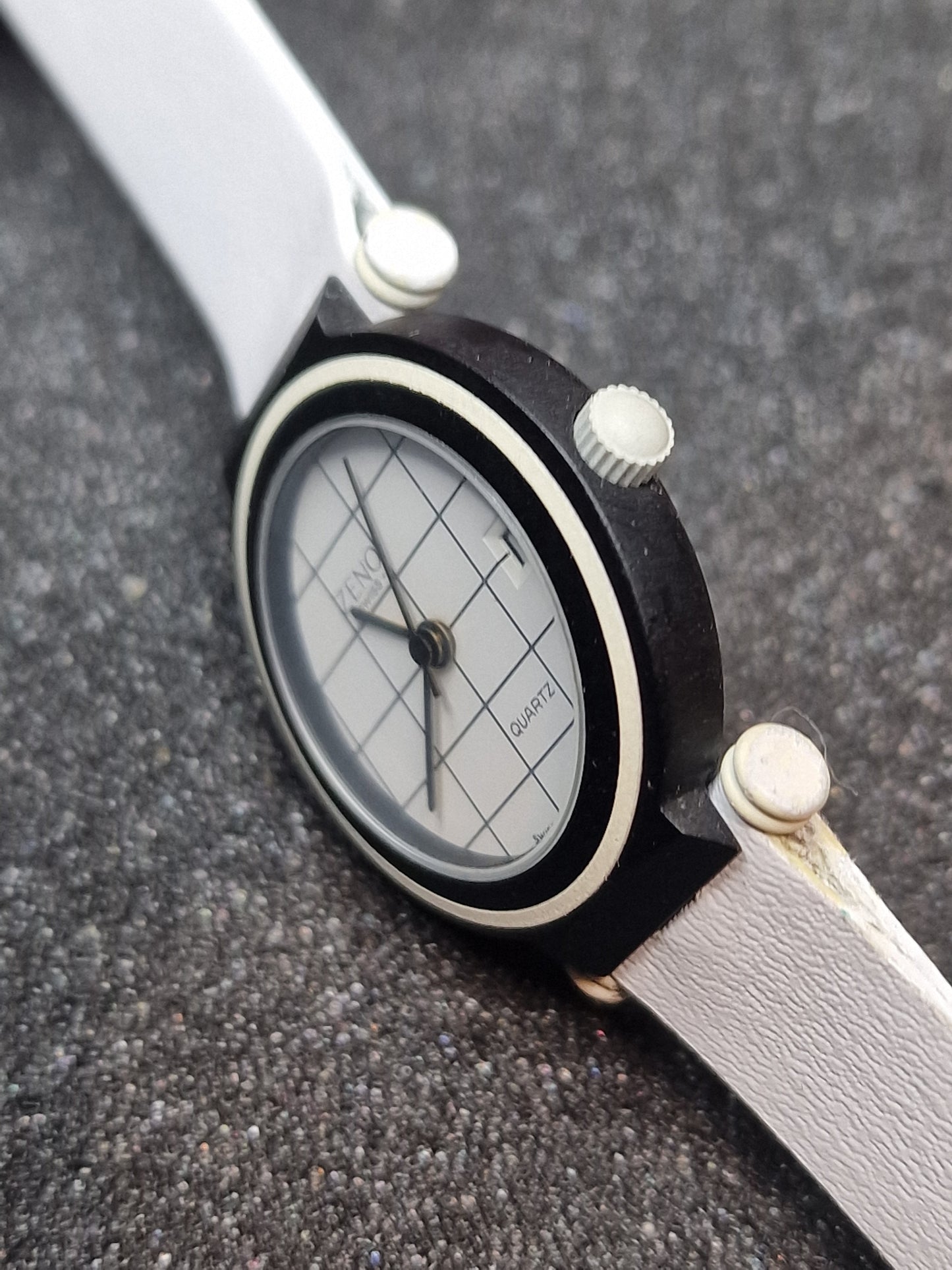 🕰️ Unworn Vintage Quartz Watch "Zeno Basel" – Swiss Made, 80s/90s, New Battery