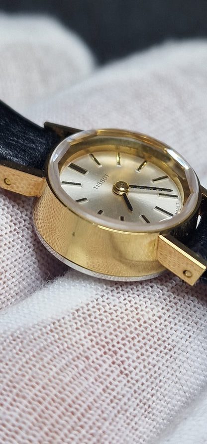 🌟 UNWORN! 1960s Vintage TISSOT "Art Deco" – Hand-Wound, 17.5mm, NOS from Old Stock