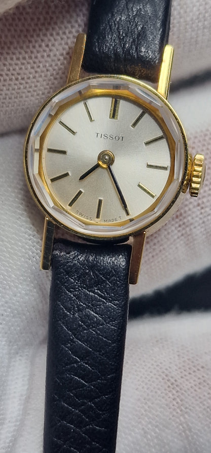 🌟 UNWORN! 1960s Vintage TISSOT "Art Deco" – Hand-Wound, 17.5mm, NOS from Old Stock