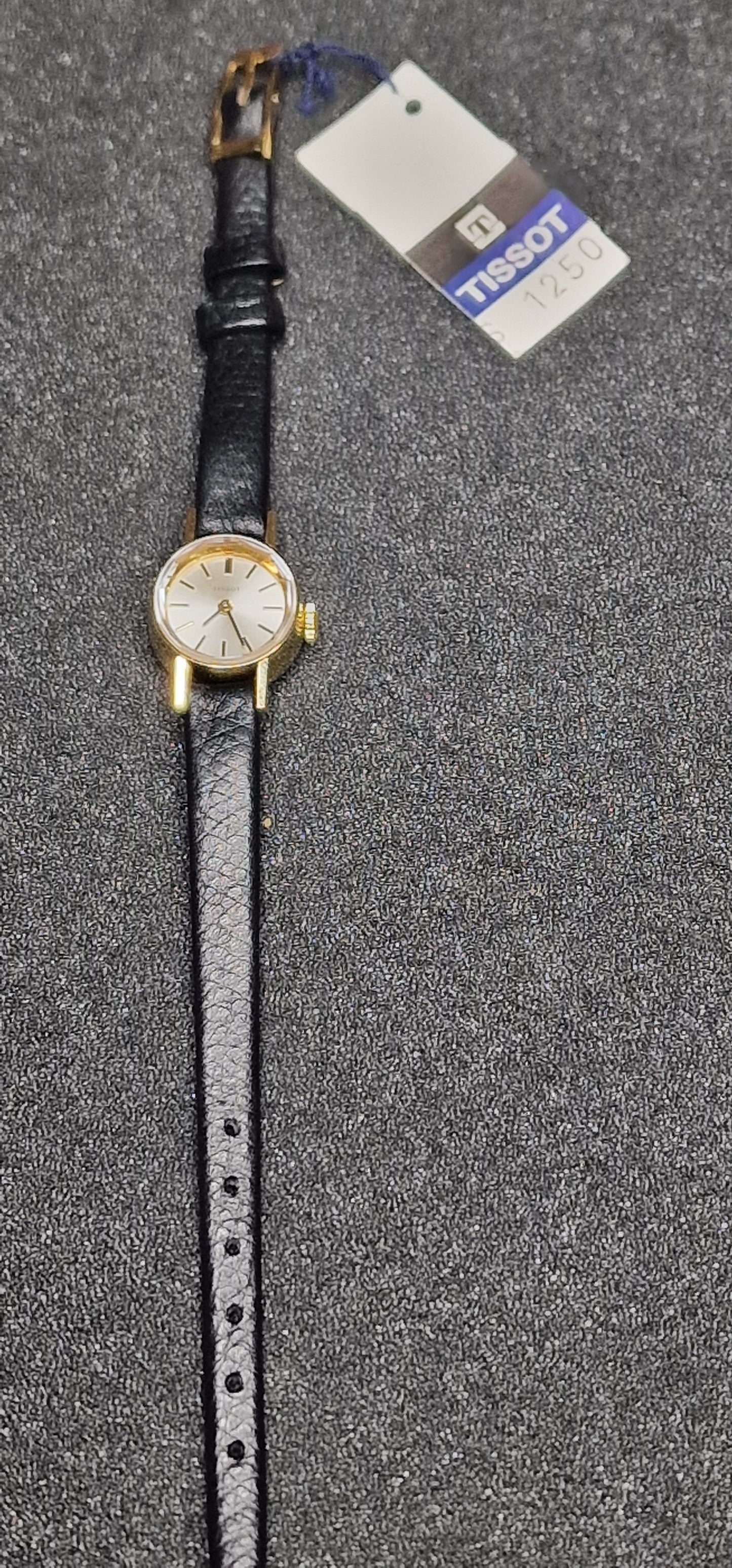 🌟 UNWORN! 1960s Vintage TISSOT "Art Deco" – Hand-Wound, 17.5mm, NOS from Old Stock