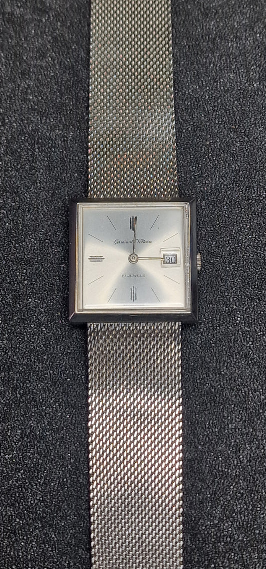 🕰️ New Vintage Watch "Germinal Voltaire" – Swiss Made, Hand-Wound, NOS from Old Stock