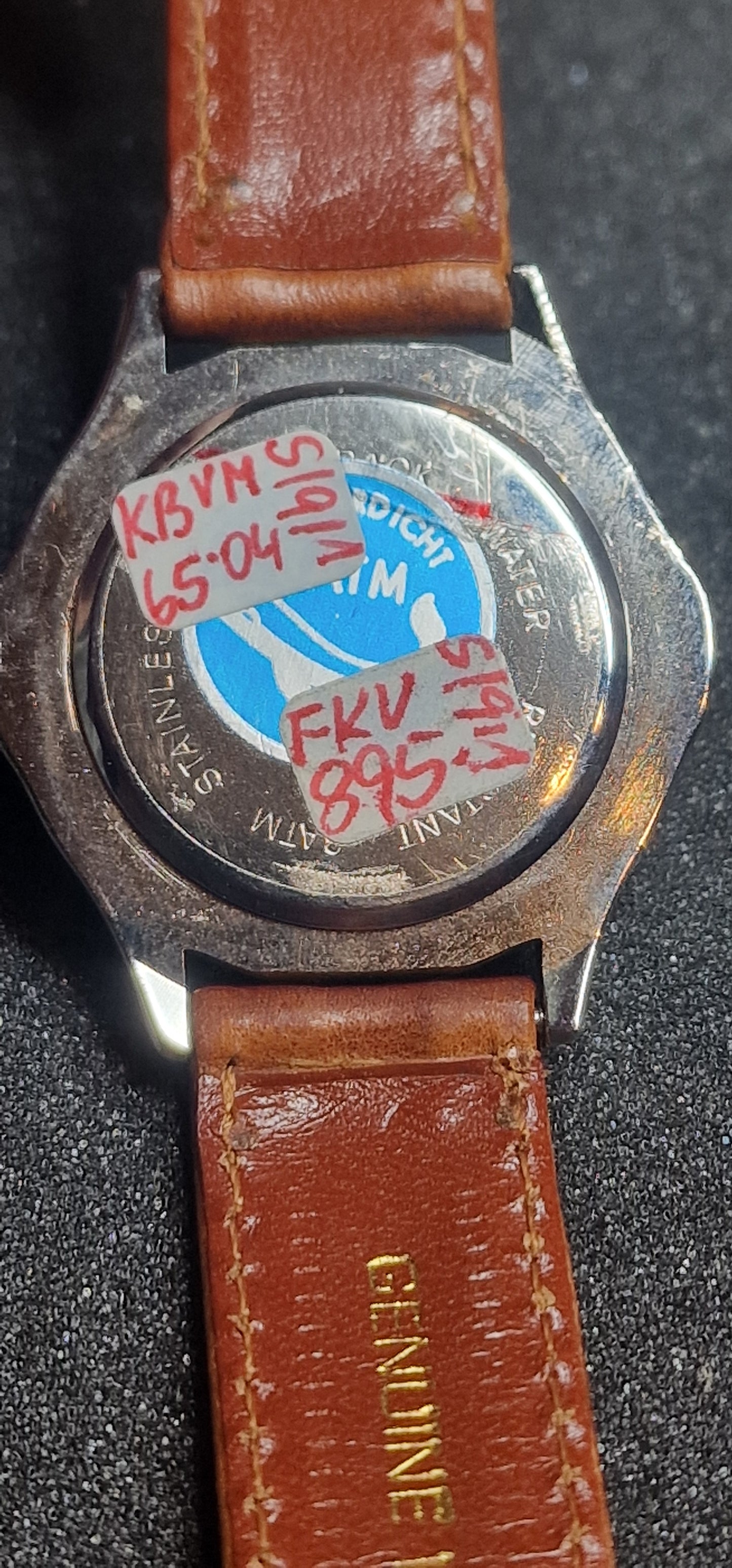 🕶️ Unworn Vintage Quartz Watch "ALSI Sub Marine" – Swiss Made, 36mm, Old Stock