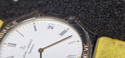 ⭐ Exclusive Jean Lassale "Thalassa Genève" Men's Watch – Swiss Made, Quartz, 32mm