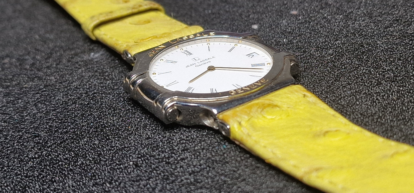 ⭐ Exclusive Jean Lassale "Thalassa Genève" Men's Watch – Swiss Made, Quartz, 32mm