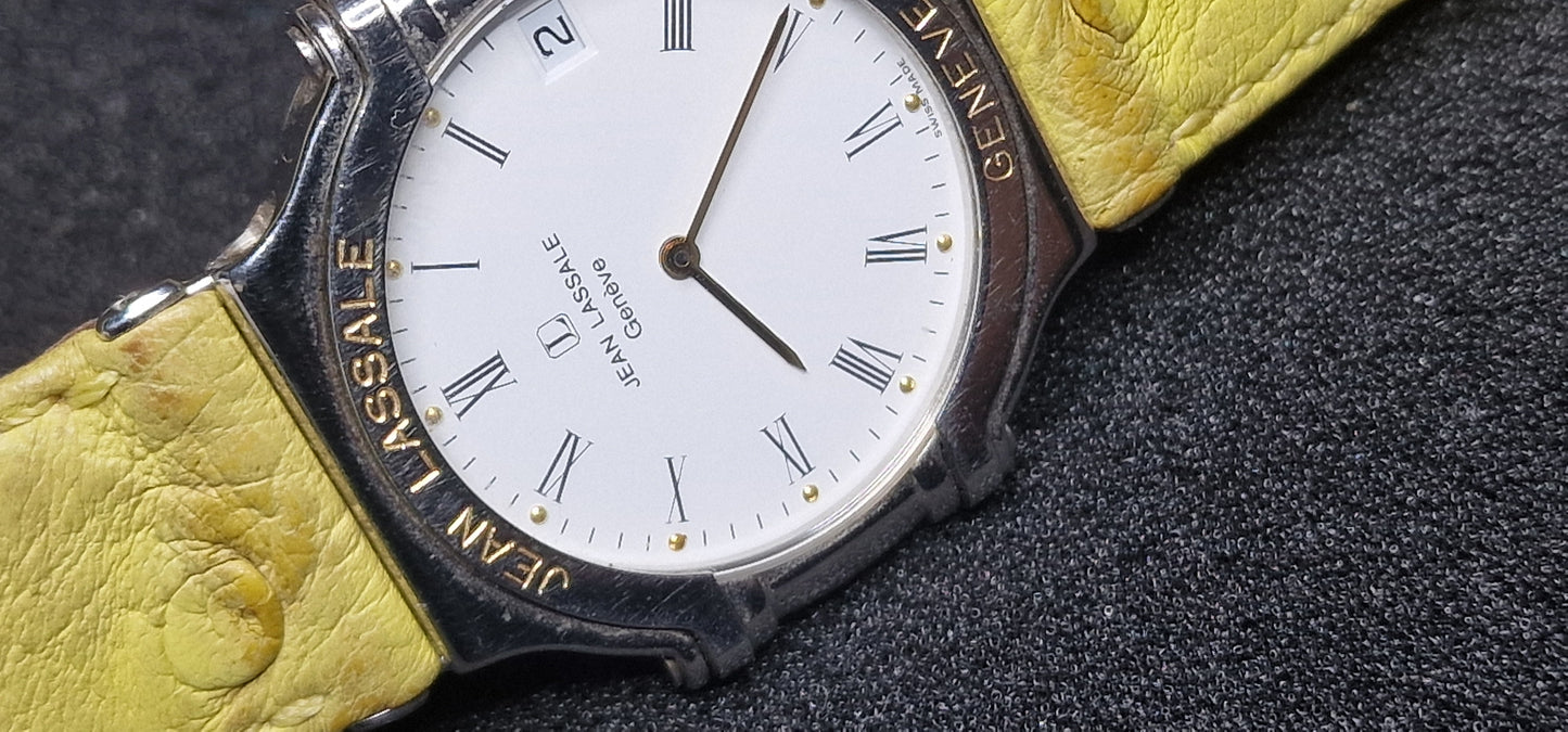 ⭐ Exclusive Jean Lassale "Thalassa Genève" Men's Watch – Swiss Made, Quartz, 32mm