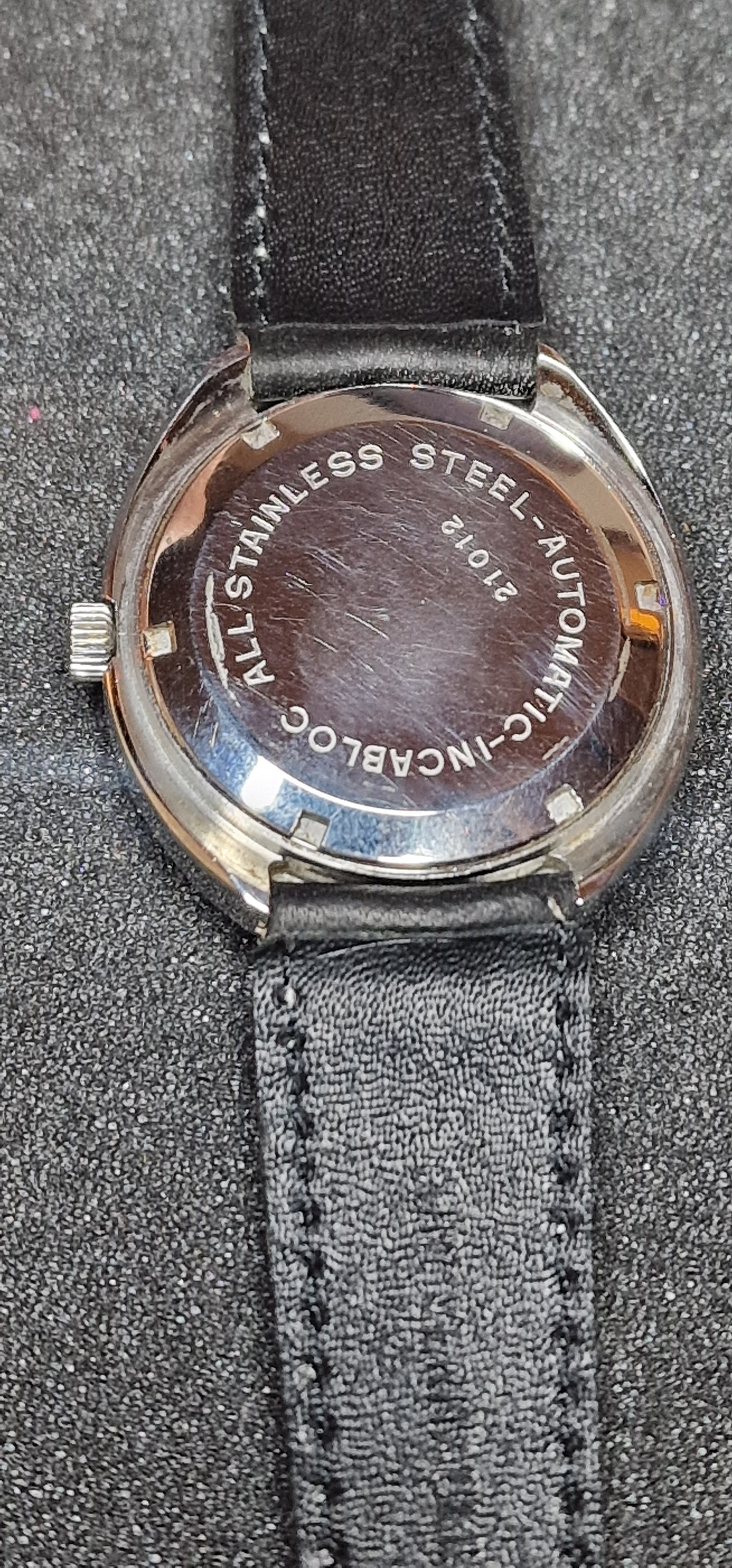 🕰️ Unworn Vintage Automatic Watch "ERANO" – Swiss Made, 70s/80s, Old Stock, 41mm
