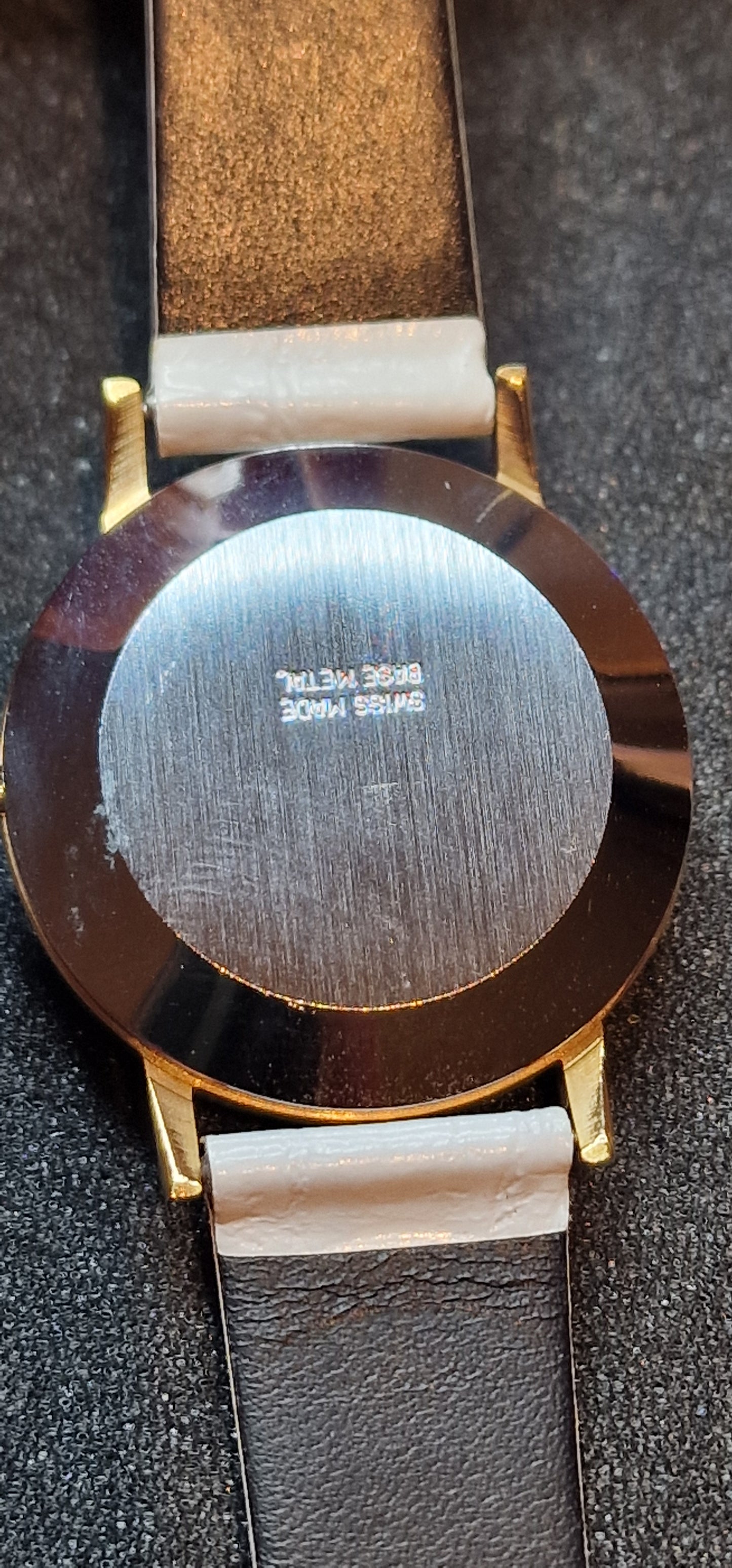 🕰️ Unworn Vintage Josmar Hand-Wound Watch – Swiss Made, 1960s, 34mm, Gold-Tone