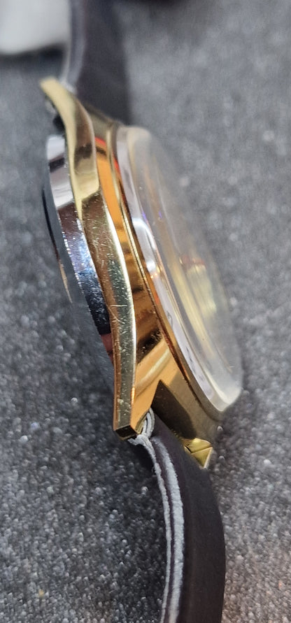 📆 Unworn Vintage Watch "Lucerne Calendar" – Hand-Wound, 34mm, Swiss, Old Stock