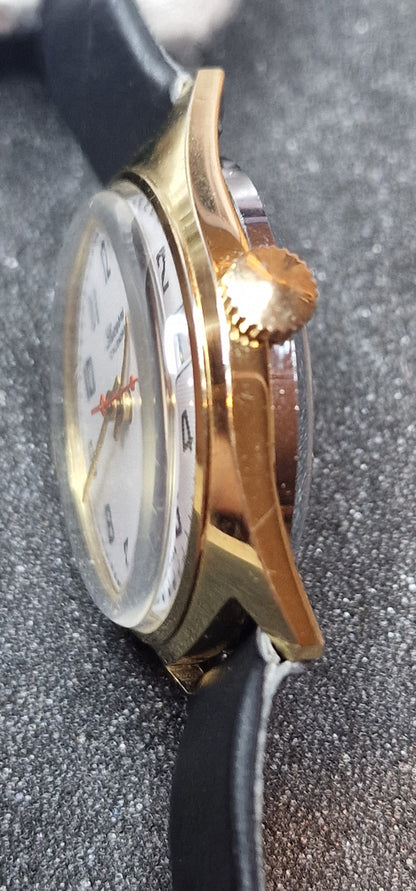 📆 Unworn Vintage Watch "Lucerne Calendar" – Hand-Wound, 34mm, Swiss, Old Stock