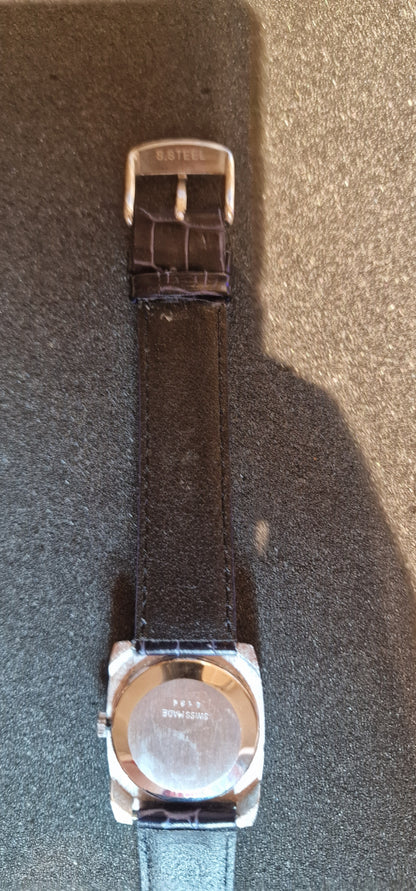 🕰️ Unworn Vintage Watch "Lincoln" – 17 Jewels, Hand-Wound, Steel Case, 32mm, Old Stock