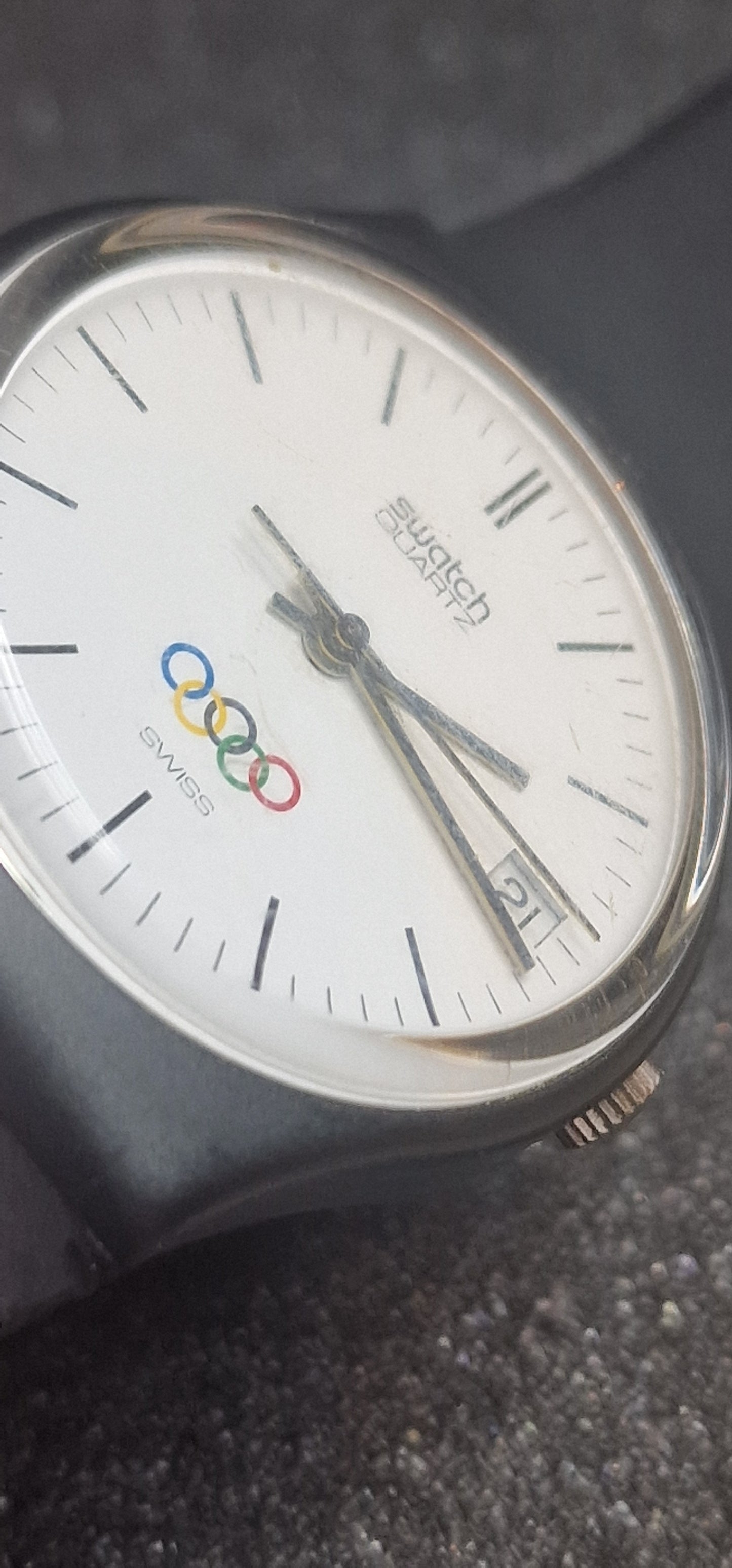 🕰️ Vintage Swatch Special Olympic Quartz Watch – 1987 – Rare Collector’s Item