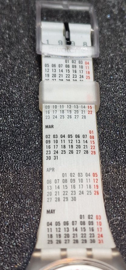 🕰️ Vintage Swatch Gent GK726 Calendar 1998 | 34mm | NEW