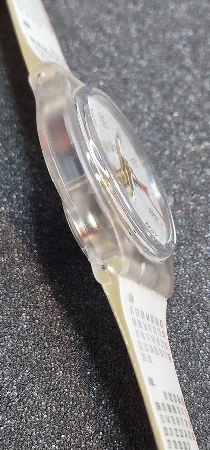 🕰️ Vintage Swatch Gent GK726 Calendar 1998 | 34mm | NEW