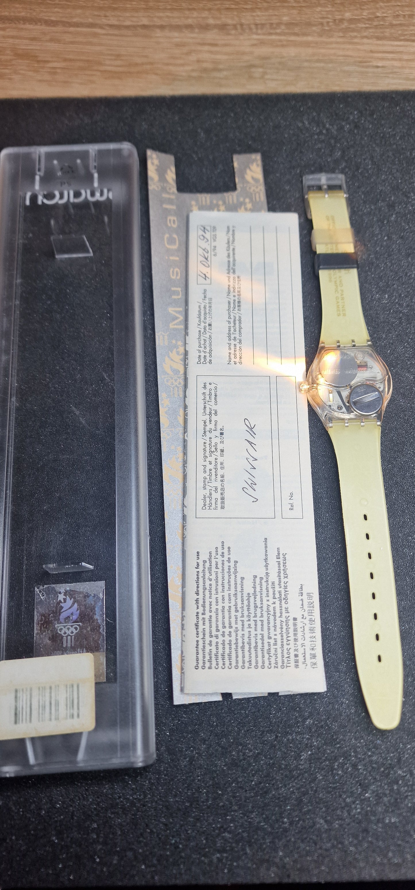 🎵 Swatch Special MusiCall Tokyo 1964 🕊️SLZ100⛩️ | NOS | ⛩️🎵