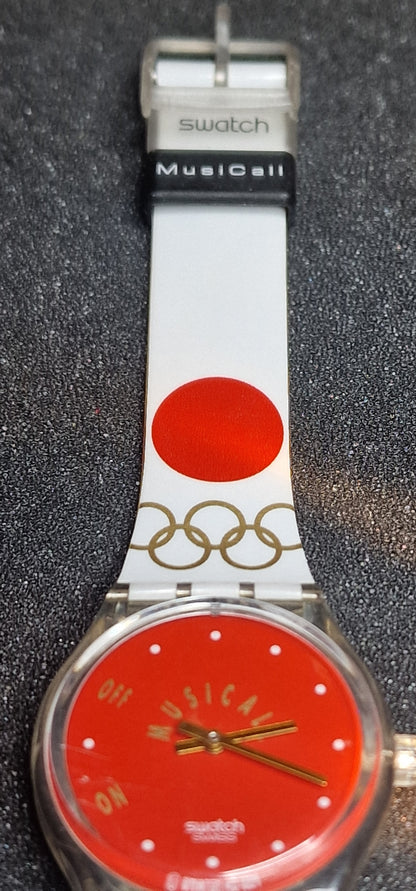 🎵 Swatch Special MusiCall Tokyo 1964 🕊️SLZ100⛩️ | NOS | ⛩️🎵