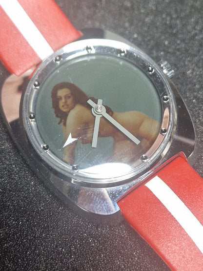 🕰️ Rare Vintage Erotic Watch from the 70s – Hand-Wound – Patented! 🔥