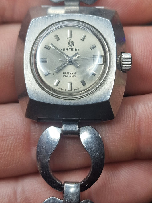 🕰️ Vintage FRAMONT Automatic 21 Rubis – 1970s – 27.5 mm 🕰️