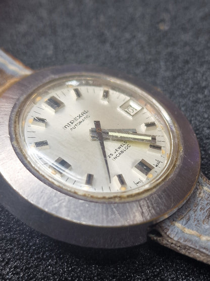 🕰️ Vintage Mirexal Automatic Watch – Swiss Made – 33mm – 25 Jewels💎