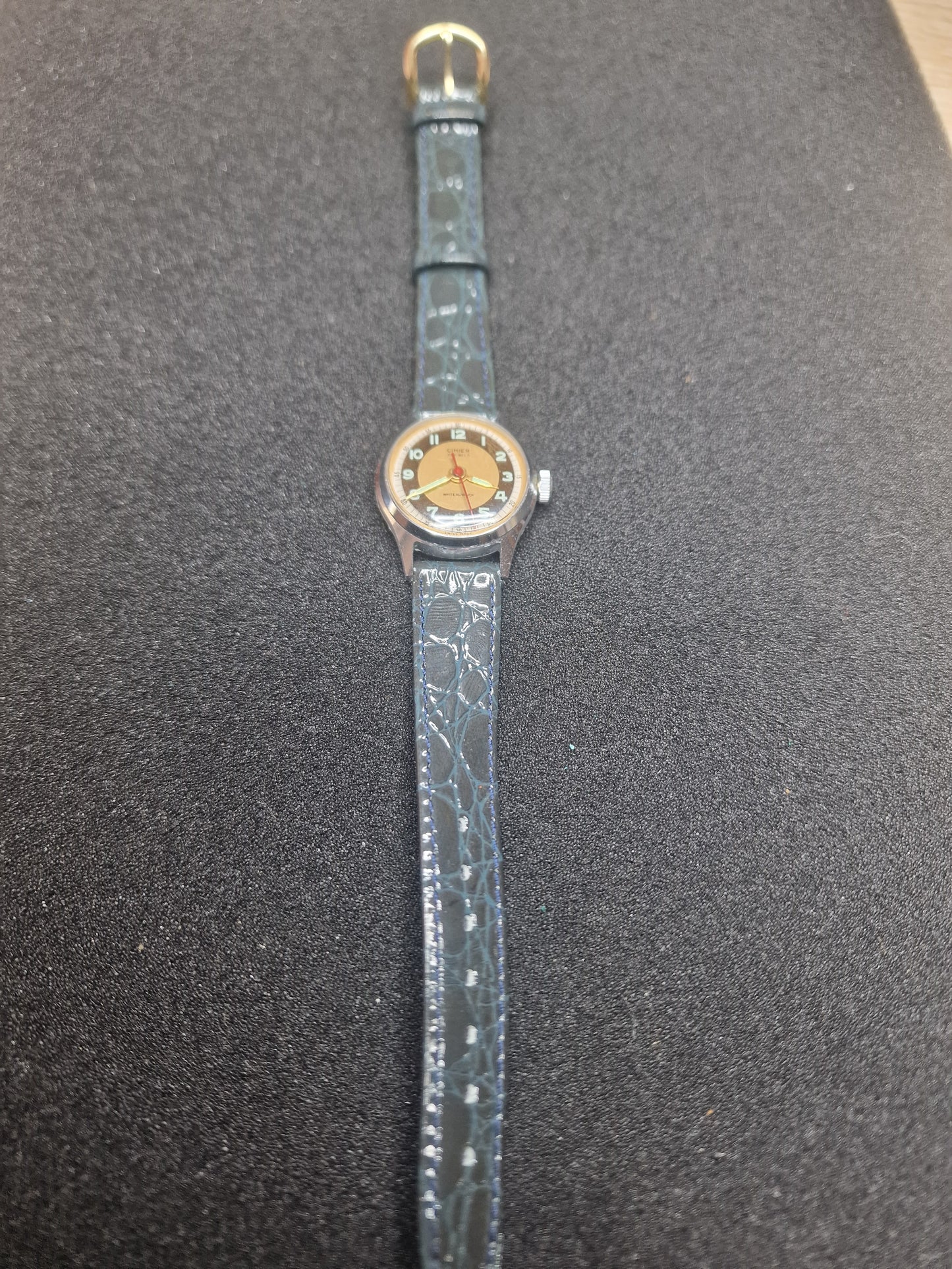 🕰️ Cimier Vintage Military-Style Watch – 15 Jewels – Swiss Made 🇨🇭