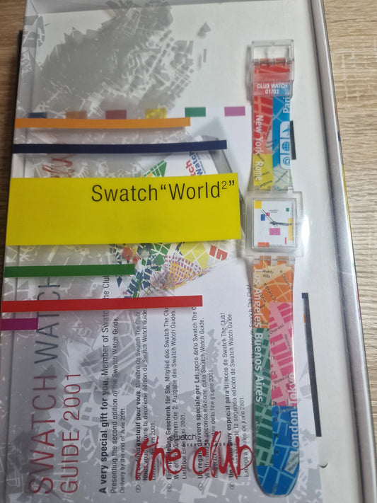 🕒 Swatch Collector Special – SUAZ100 “World²” (2001) 🌍