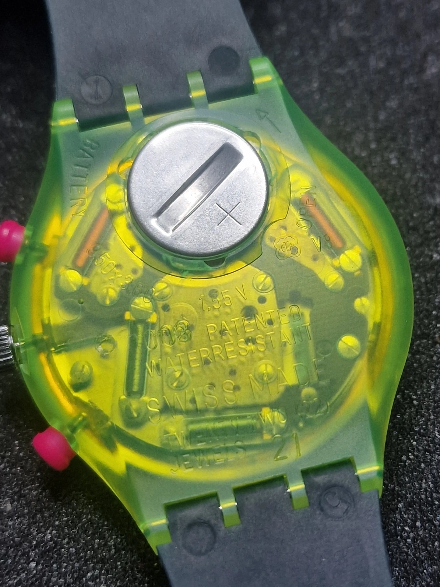 ⏱️ Swatch Chrono SCJ101 "Grand Prix" (1992) 🌈 Very Rare