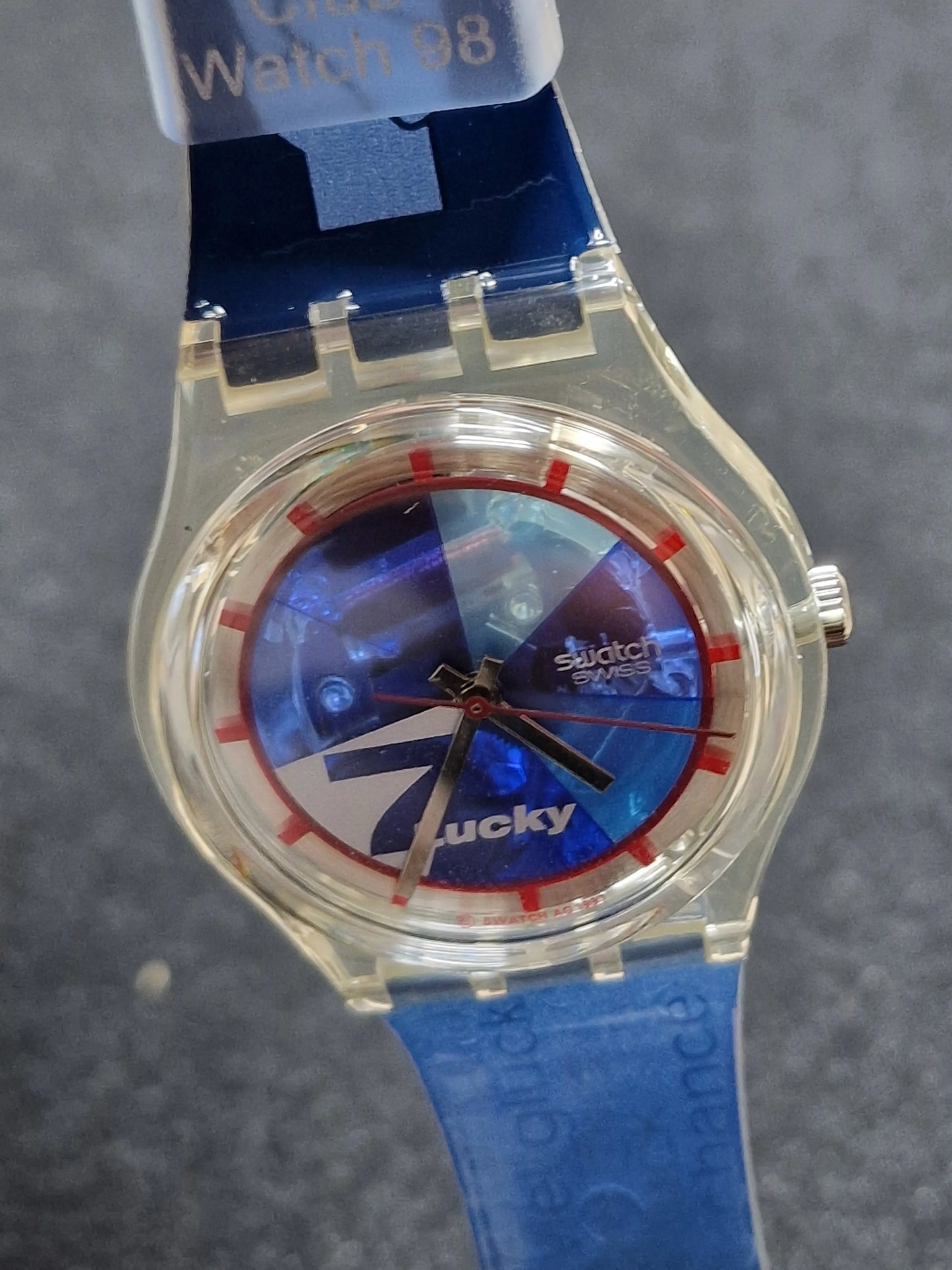 🌟 Swatch Club Special SKZ116 "Lucky 7" (1998) – Complete Set