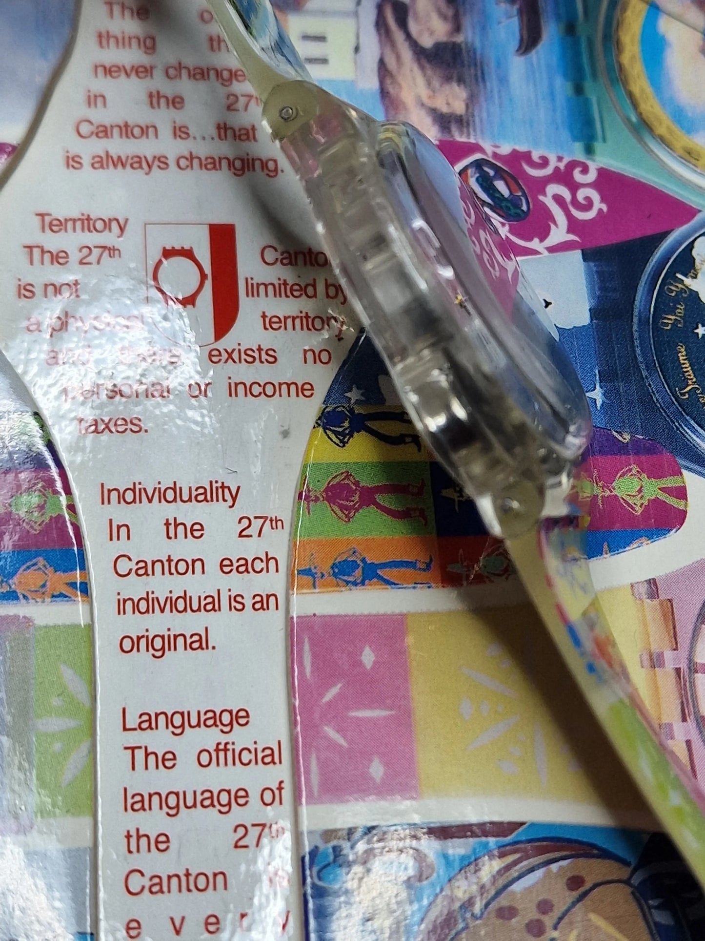 ⌚ Swatch Special GZ177 – Lots of Swatch “The 27th Canton” (2002)