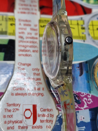 ⌚ Swatch Special GZ177 – Lots of Swatch “The 27th Canton” (2002)