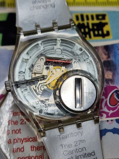 ⌚ Swatch Special GZ177 – Lots of Swatch “The 27th Canton” (2002)