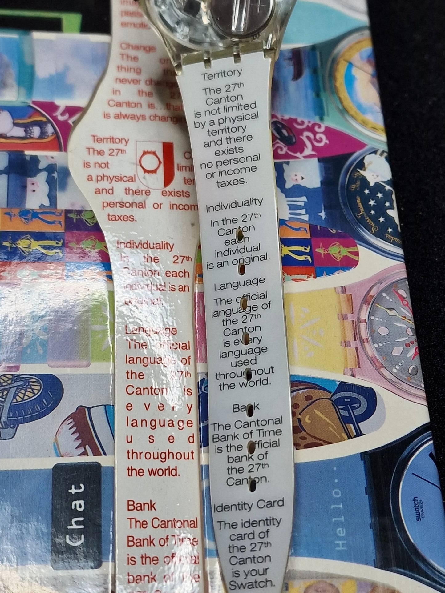 ⌚ Swatch Special GZ177 – Lots of Swatch “The 27th Canton” (2002)