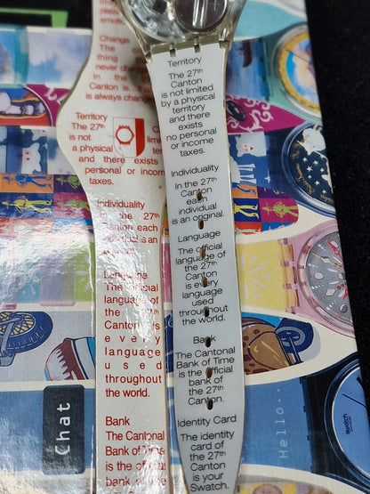 ⌚ Swatch Special GZ177 – Lots of Swatch “The 27th Canton” (2002)