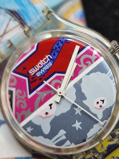 ⌚ Swatch Special GZ177 – Lots of Swatch “The 27th Canton” (2002)