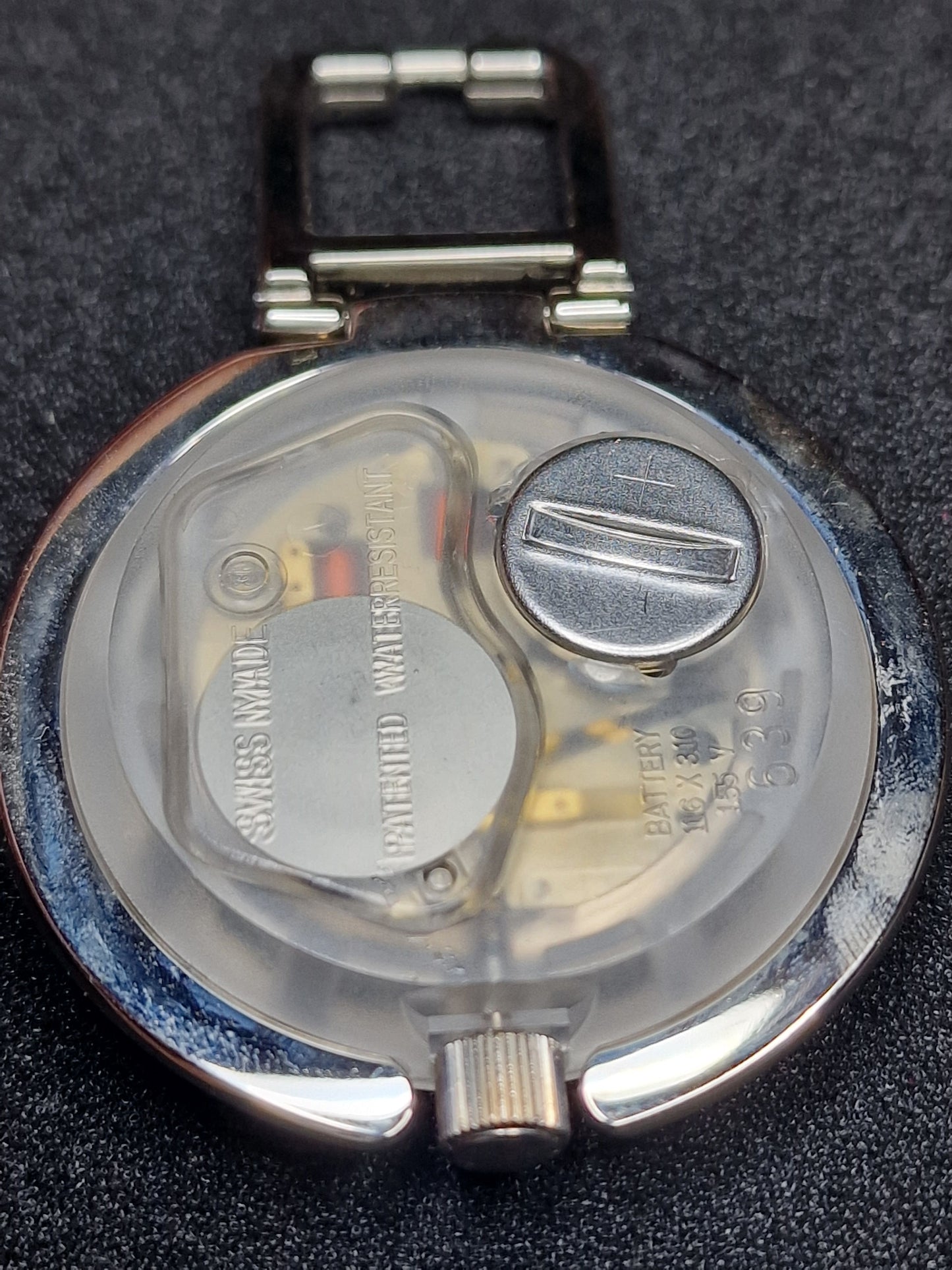 Swatch POP Musical PUK101 "Light Spyral" (1997) – Holographic Spiral Design ✨