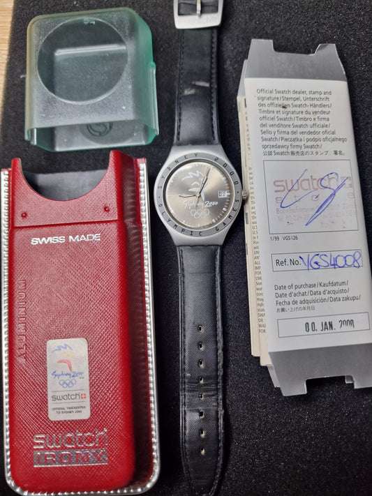 Swatch Irony Aluminium "Uluru" YGS4008 – Sydney 2000 Olympic Games