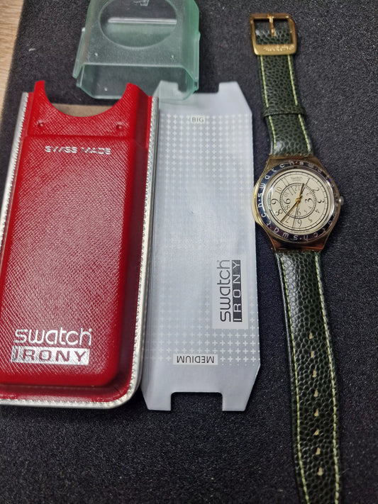 Swatch Irony YGG100 "Renversé" (1993) – Rare Vintage Collectible