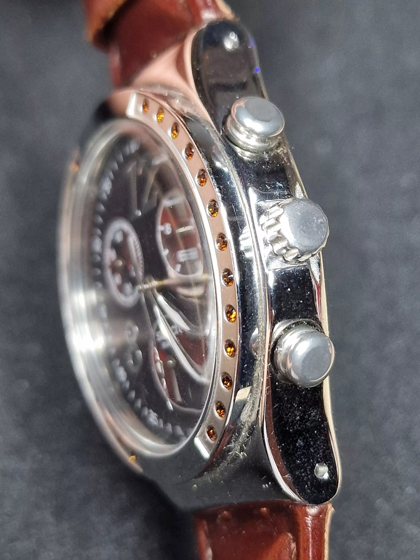 🍫Swatch Irony Chrono YCS526C "Dreambrown" – Lindt Chocolate & Sprüngli AG (2015) 🍫