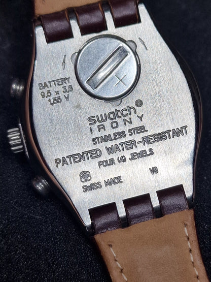 🍫Swatch Irony Chrono YCS526C "Dreambrown" – Lindt Chocolate & Sprüngli AG (2015) 🍫