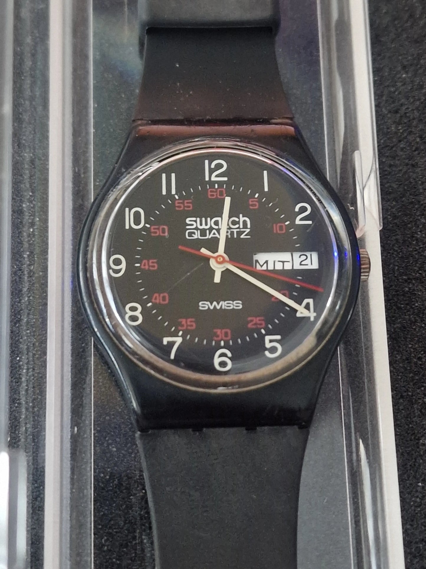 🕰️ Rare Vintage Swatch GB701 (1983) – No Serial Number