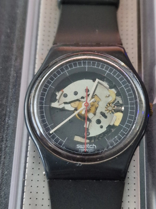 🕰️ Swatch GA101 High Tech II – 1984 – Early Skeleton Classic