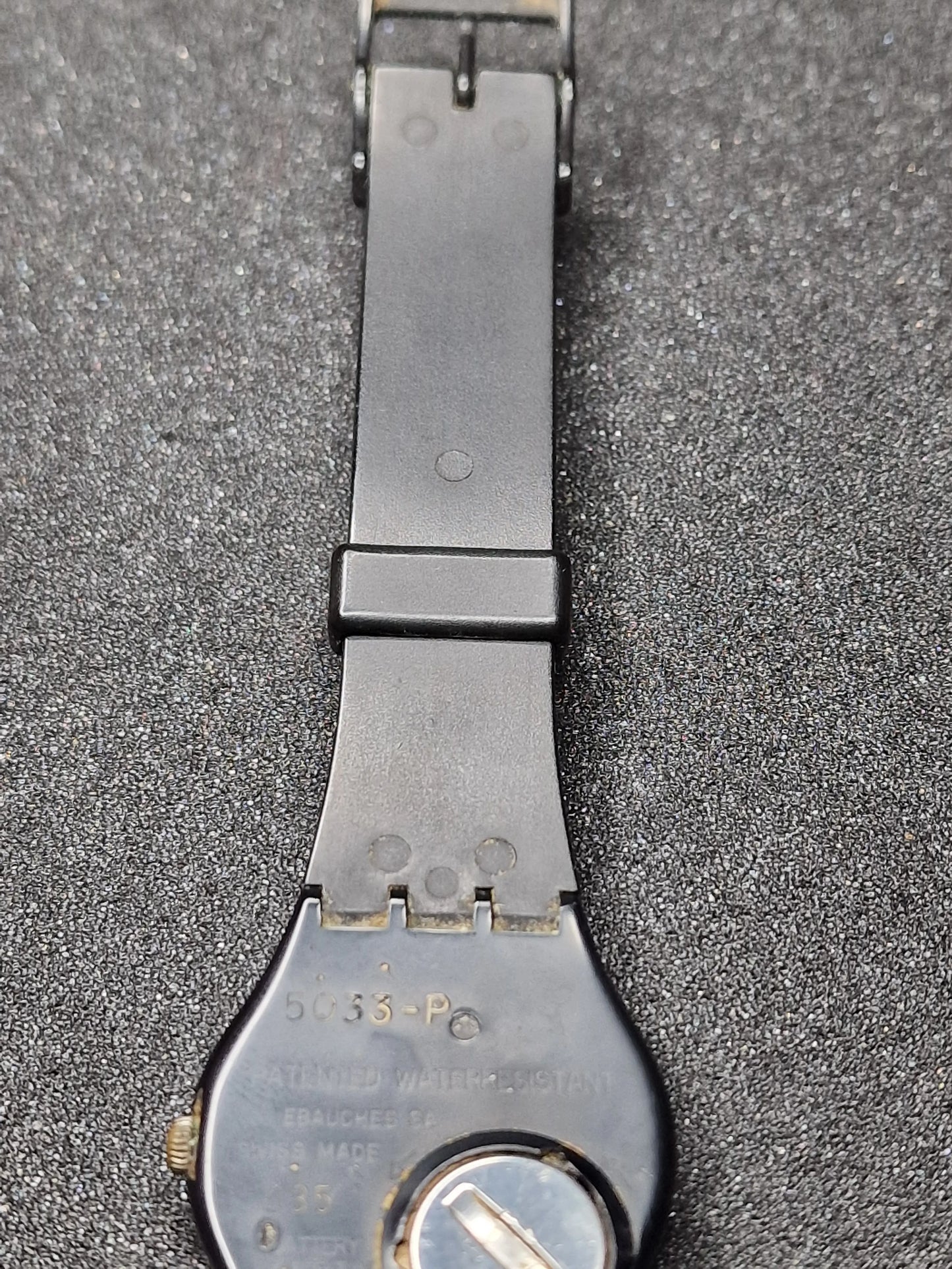 🕰️ Rare 1983 Swatch GB101 – First Year Edition with Specialist trade (FHL)