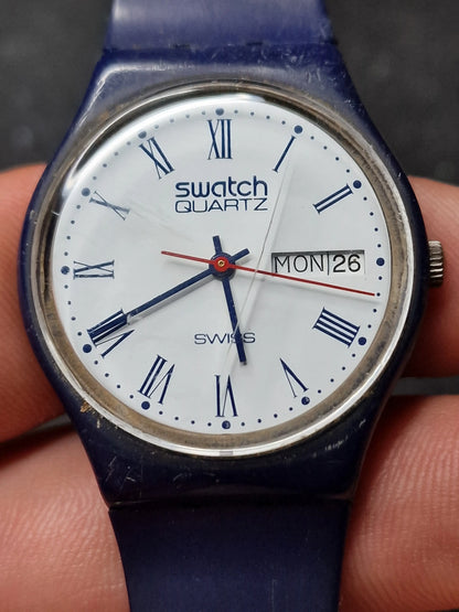 Rare Vintage 1983 Swatch GN701 – Fachhandelslogo WBG