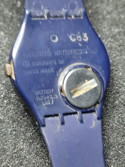 Rare Vintage 1983 Swatch GN701 – Fachhandelslogo WBG